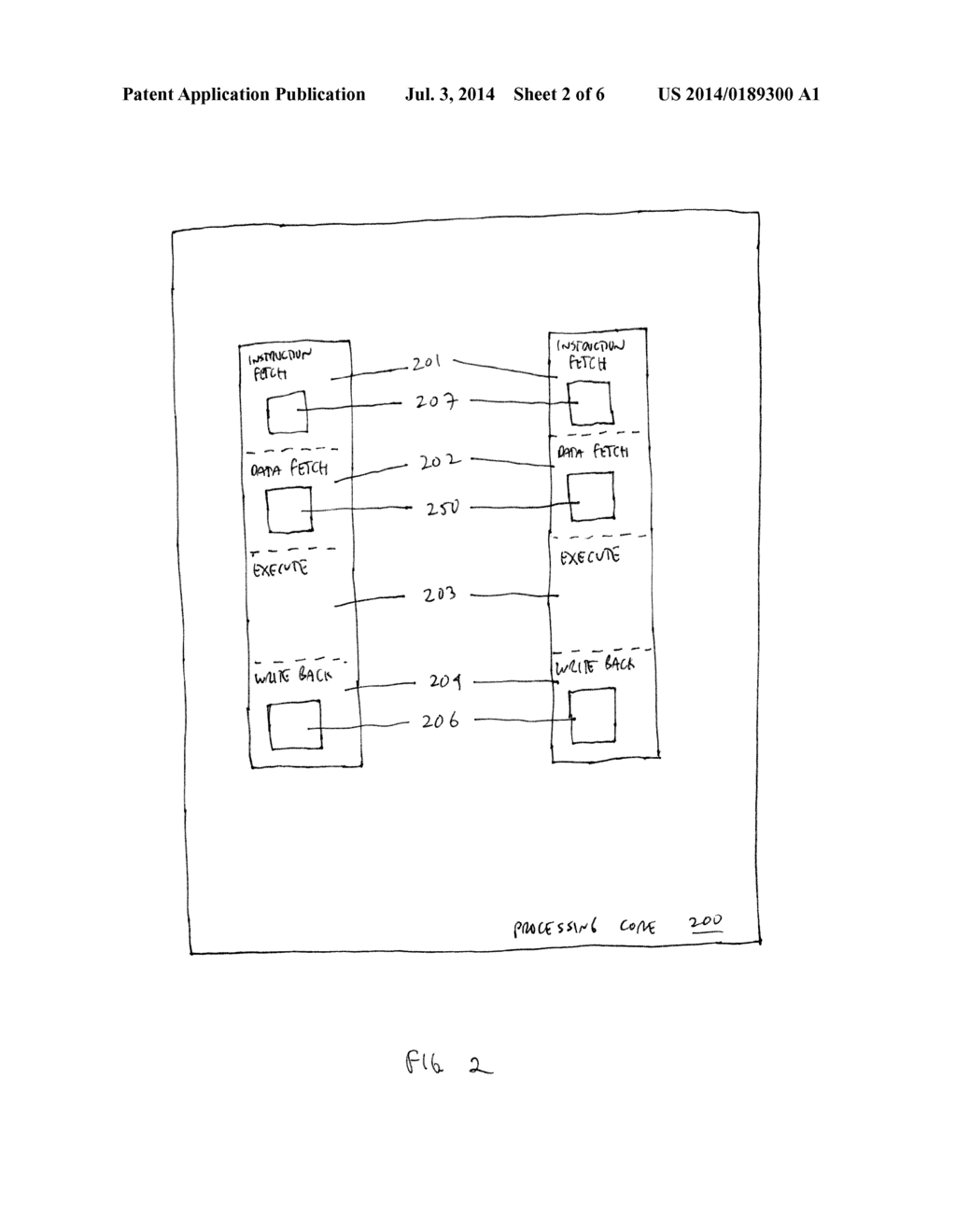 Processing Core Having Shared Front End Unit - diagram, schematic, and image 03