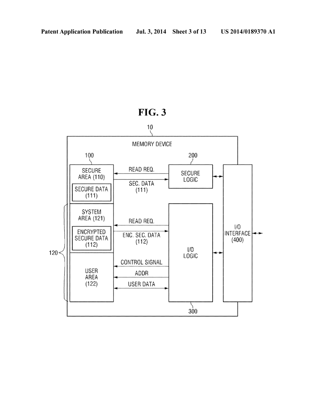 MEMORY DEVICES, AND SYSTEMS AND METHODS FOR VERIFYING SECURE DATA STORAGE - diagram, schematic, and image 04