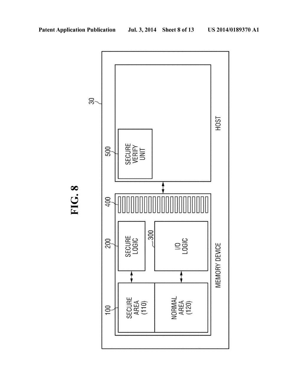 MEMORY DEVICES, AND SYSTEMS AND METHODS FOR VERIFYING SECURE DATA STORAGE - diagram, schematic, and image 09