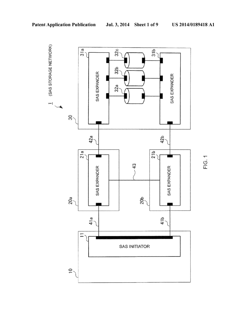 EXPANDER TO CONTROL MULTIPATHS IN A STORAGE NETWORK - diagram, schematic, and image 02