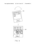 ELECTRONIC DEVICES AND METHODS FOR ARRANGING FUNCTIONAL ICONS OF THE     ELECTRONIC DEVICE diagram and image