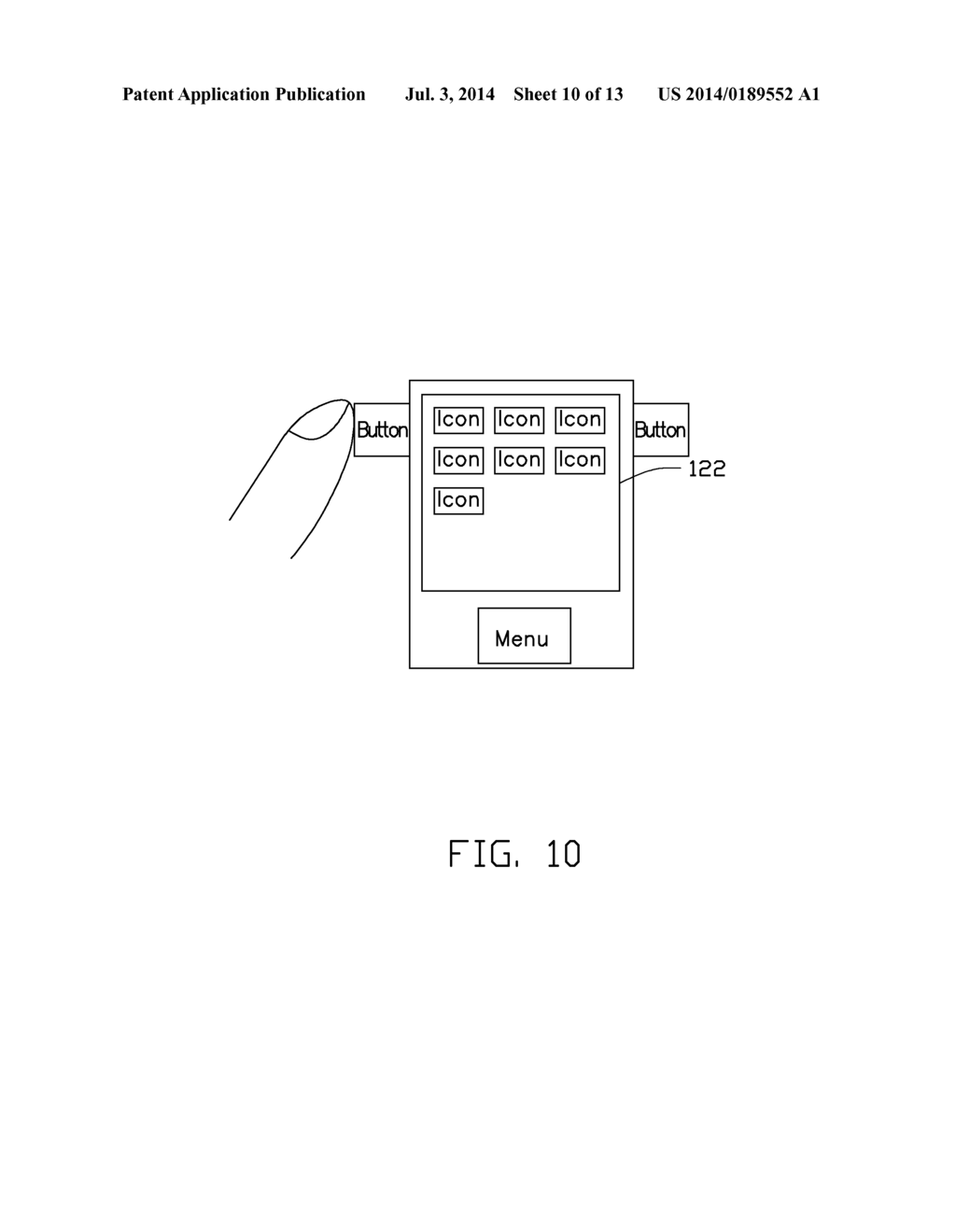 ELECTRONIC DEVICES AND METHODS FOR ARRANGING FUNCTIONAL ICONS OF THE     ELECTRONIC DEVICE - diagram, schematic, and image 11