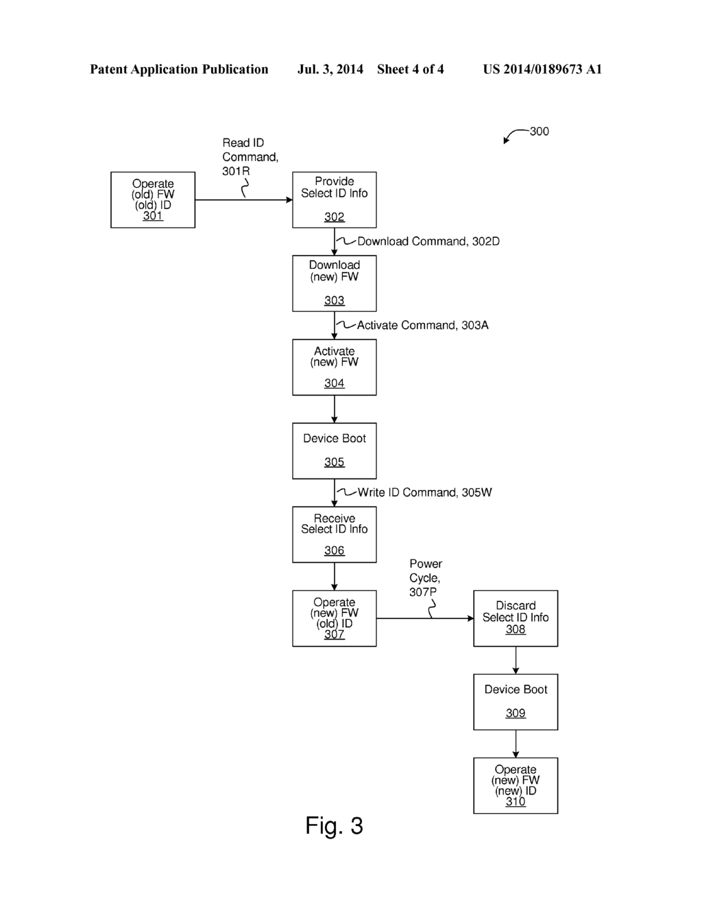 MANAGEMENT OF DEVICE FIRMWARE UPDATE EFFECTS AS SEEN BY A HOST - diagram, schematic, and image 05