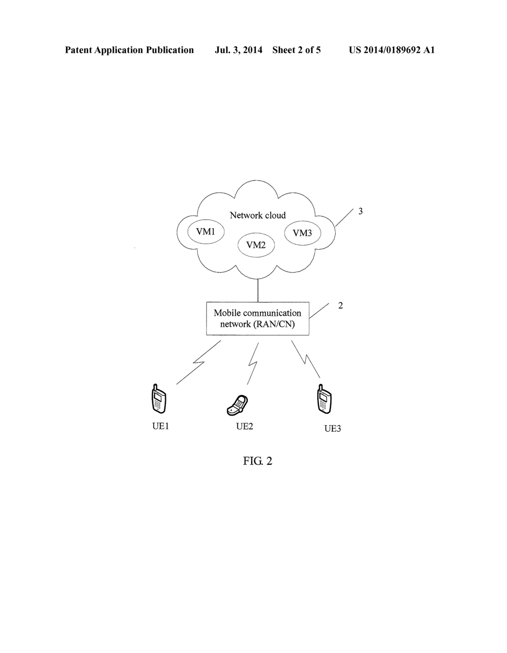 WIRELESS NETWORK, IMPLEMENTATION METHOD THEREOF, AND TERMINAL - diagram, schematic, and image 03