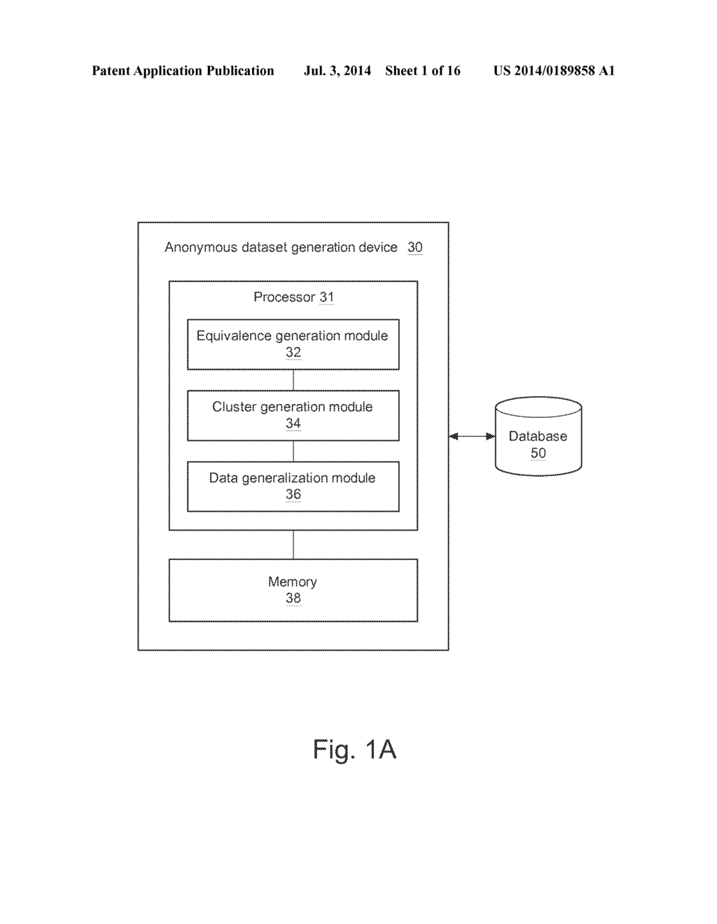 Generation Method and Device for generating anonymous dataset, and method     and device for risk evaluation - diagram, schematic, and image 02