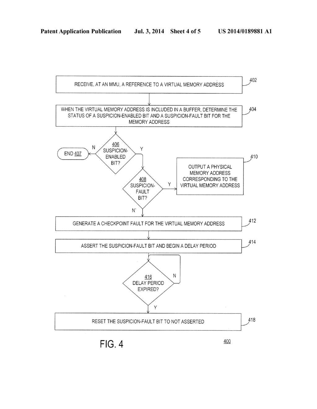 ENHANCED SECURITY FOR ACCESSING VIRTUAL MEMORY - diagram, schematic, and image 05