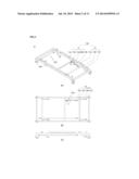 FREE FOLDING BED, DISPLACEMENT MEANS FOR SAME, AND METHOD FOR OPERATING     SAME diagram and image