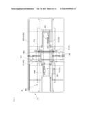 FREE FOLDING BED, DISPLACEMENT MEANS FOR SAME, AND METHOD FOR OPERATING     SAME diagram and image