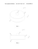 Golf Glove Magnetic Attachment Adaptor diagram and image