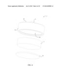 Golf Glove Magnetic Attachment Adaptor diagram and image