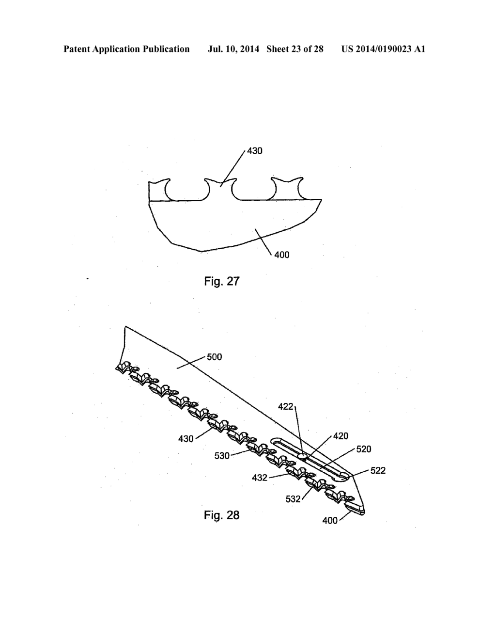 Dual Reciprocating Apparatus and Saw Blades for Use Therewith - diagram, schematic, and image 24