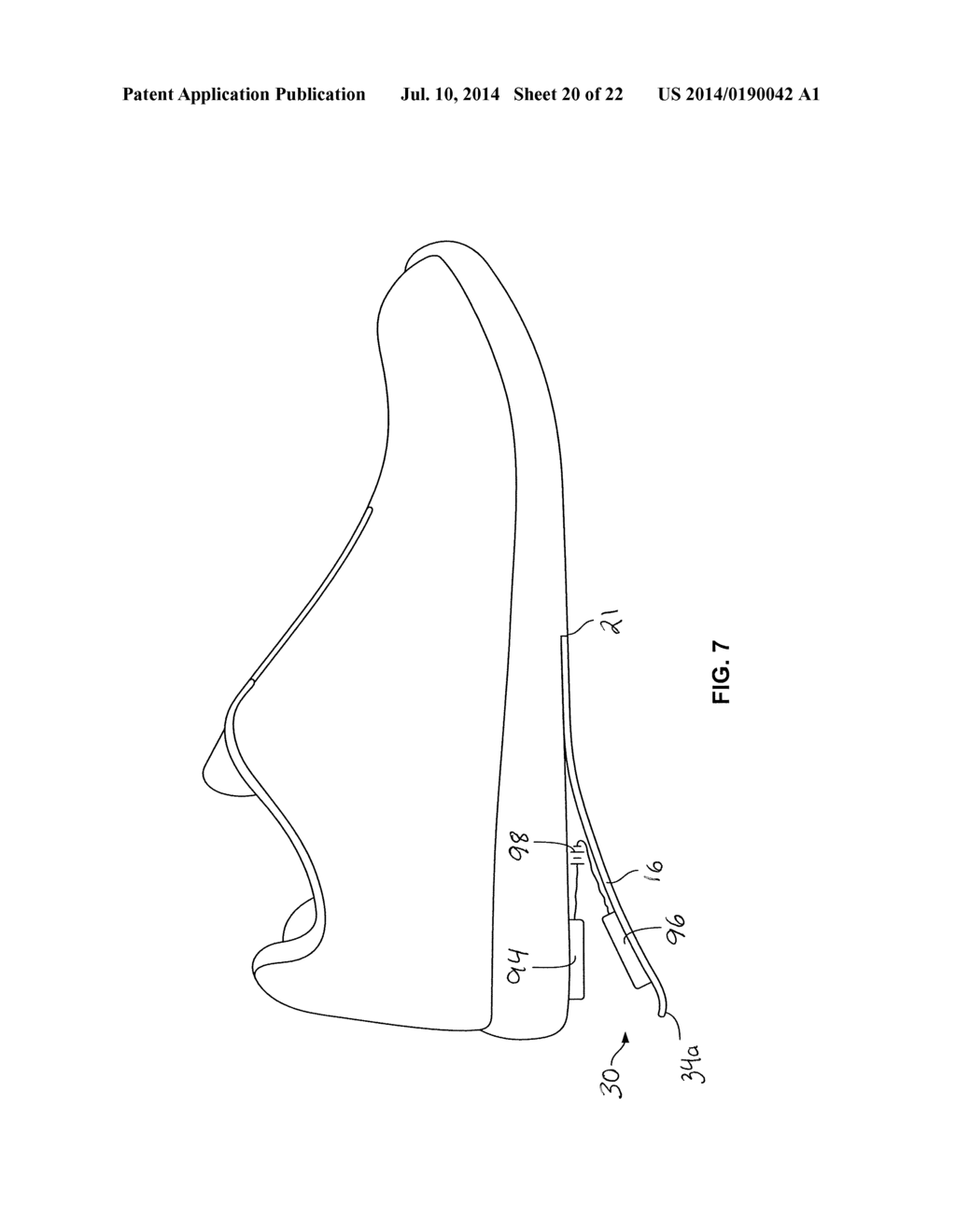 SHOE WITH RESILIENT HEEL - diagram, schematic, and image 21