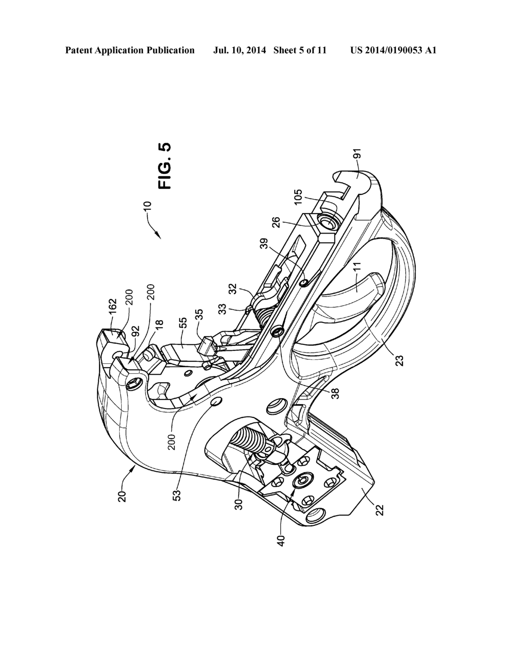 LIGHT-WEIGHT FIRING CONTROL HOUSING FOR REVOLVER - diagram, schematic, and image 06