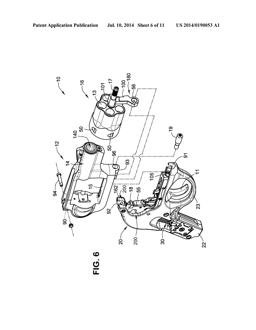 LIGHT-WEIGHT FIRING CONTROL HOUSING FOR REVOLVER - diagram, schematic, and image 07