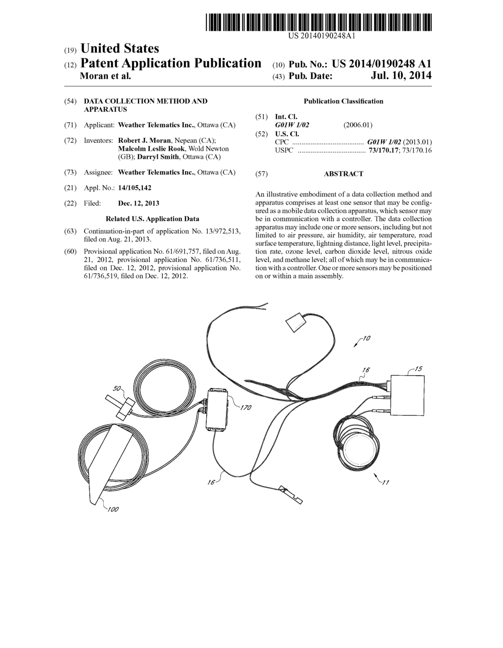 Data Collection Method and Apparatus - diagram, schematic, and image 01