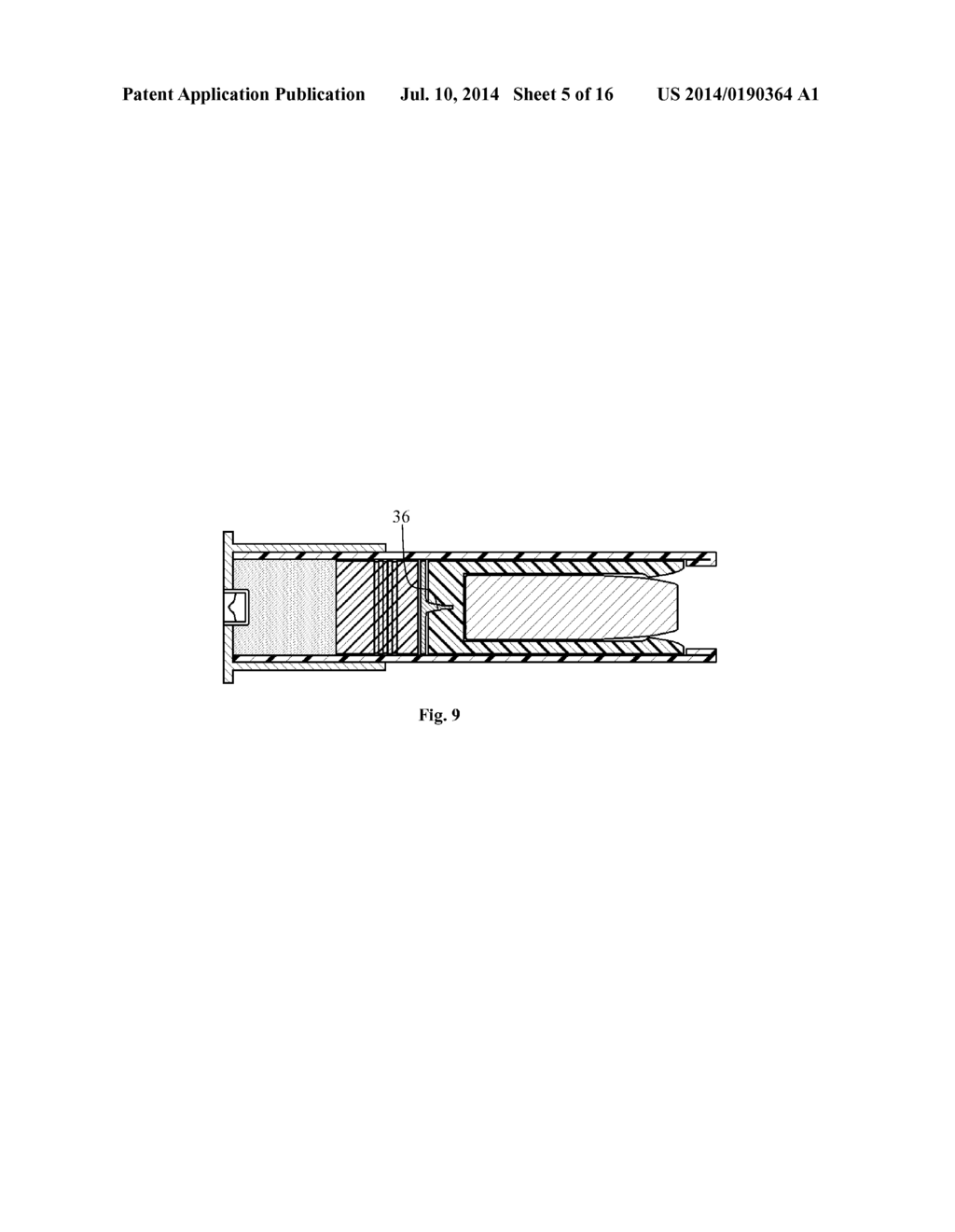 PROJECTILE ASSEMBLY WITH STABILIZATION/OBTURATION ENHANCEMENT - diagram, schematic, and image 06