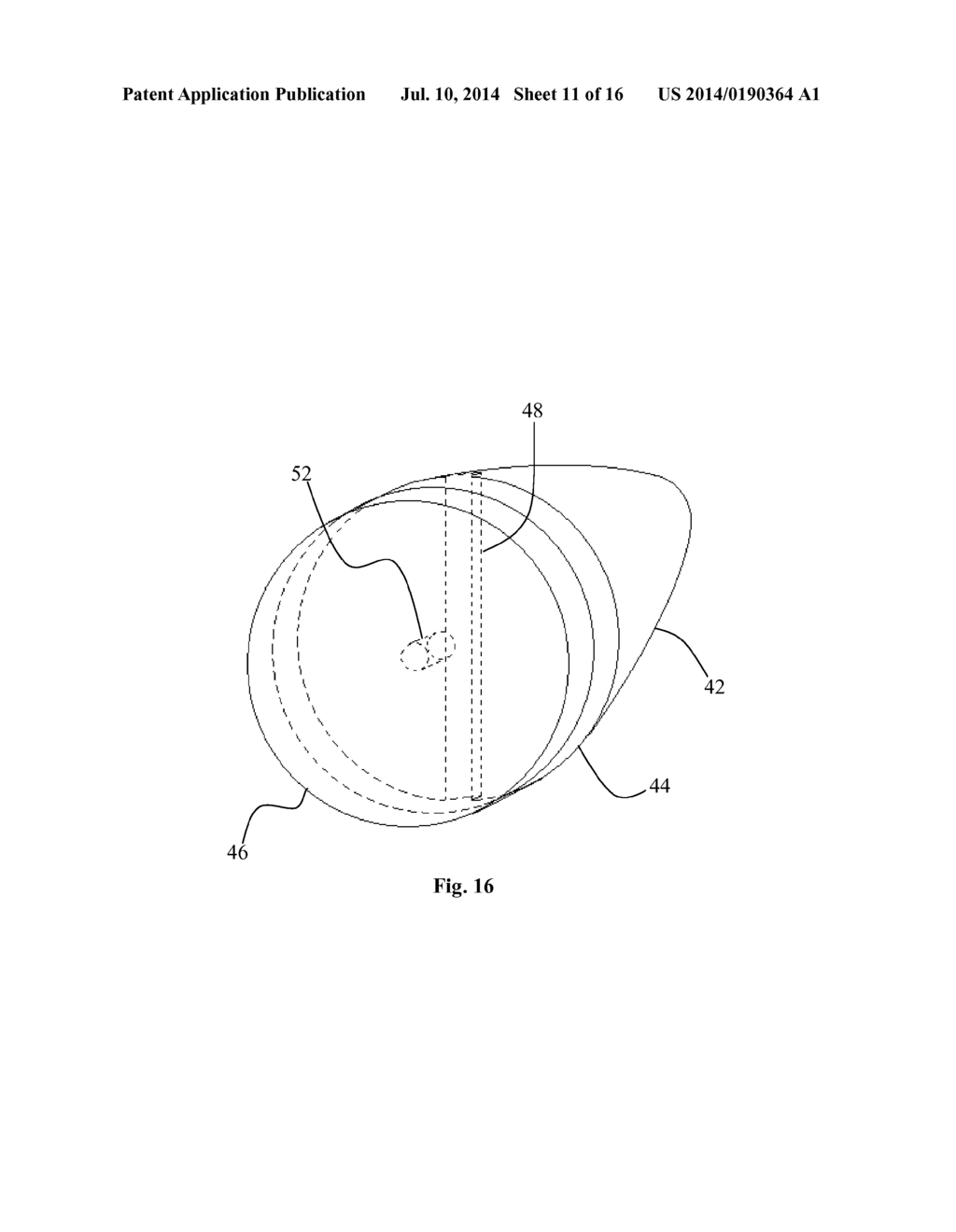 PROJECTILE ASSEMBLY WITH STABILIZATION/OBTURATION ENHANCEMENT - diagram, schematic, and image 12