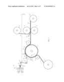 METHOD OF MAKING OPEN-ENDED THERMOPLASTIC BELTING diagram and image