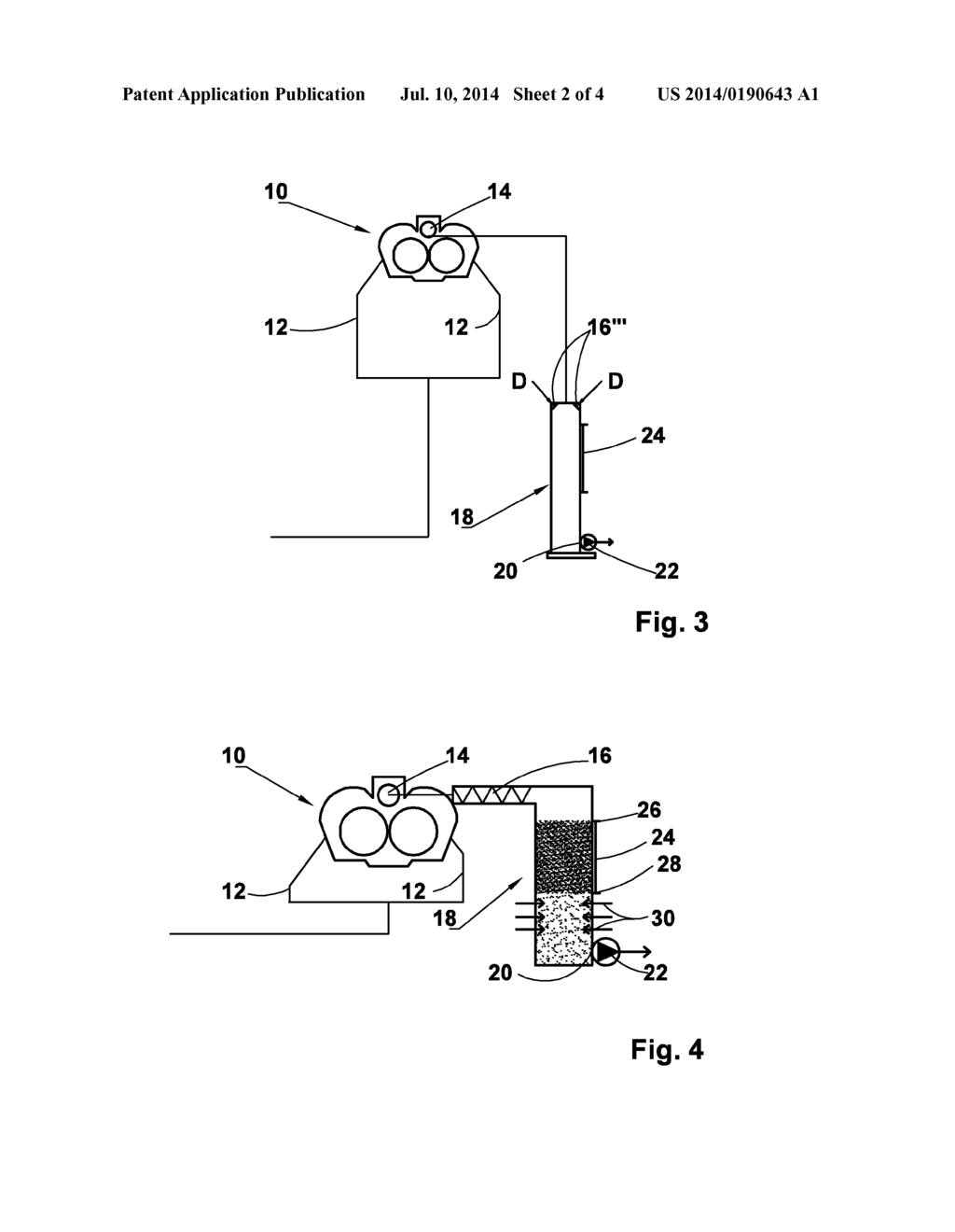 METHOD OF AND AN ARRANGEMENT FOR TRANSFERRING A PROCESS LIQUID, AN     INDUSTRIAL FACILITY AND A METHOD OF SIMPLIFYING THE LAYOUT OF SUCH - diagram, schematic, and image 03