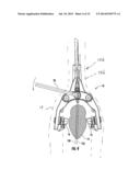 BRAKE HAVING CUSTOM KINEMATICS AND WIDE RANGE ADJUSTABILITY FOR WIDE AND     NARROW RIMS diagram and image