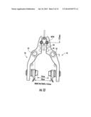 BRAKE HAVING CUSTOM KINEMATICS AND WIDE RANGE ADJUSTABILITY FOR WIDE AND     NARROW RIMS diagram and image