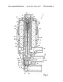 Liquid filter having a drainage valve diagram and image