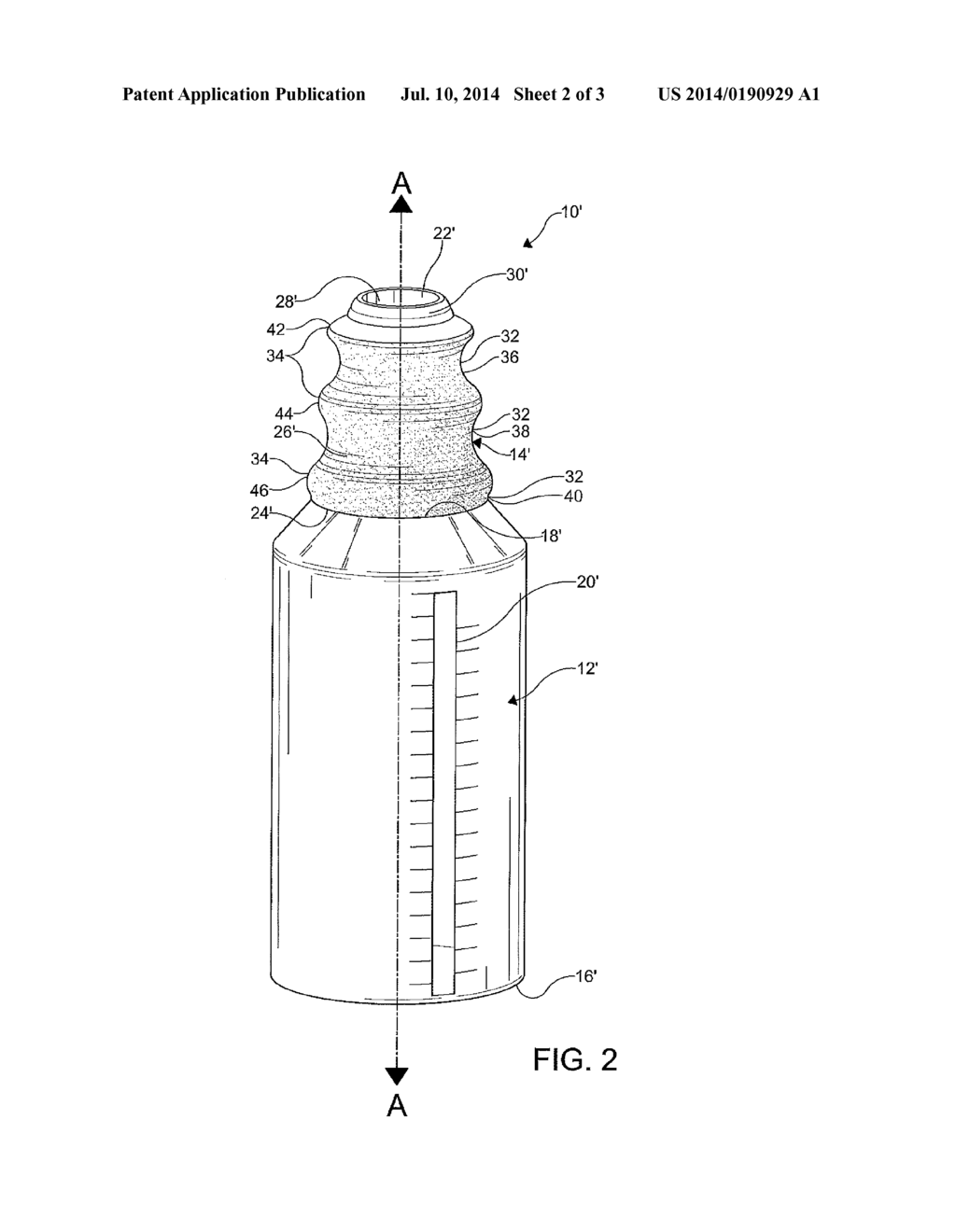 SPRAY BOTTLE WITH IMPROVED GRIP - diagram, schematic, and image 03