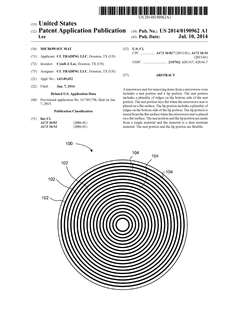 MICROWAVE MAT - diagram, schematic, and image 01