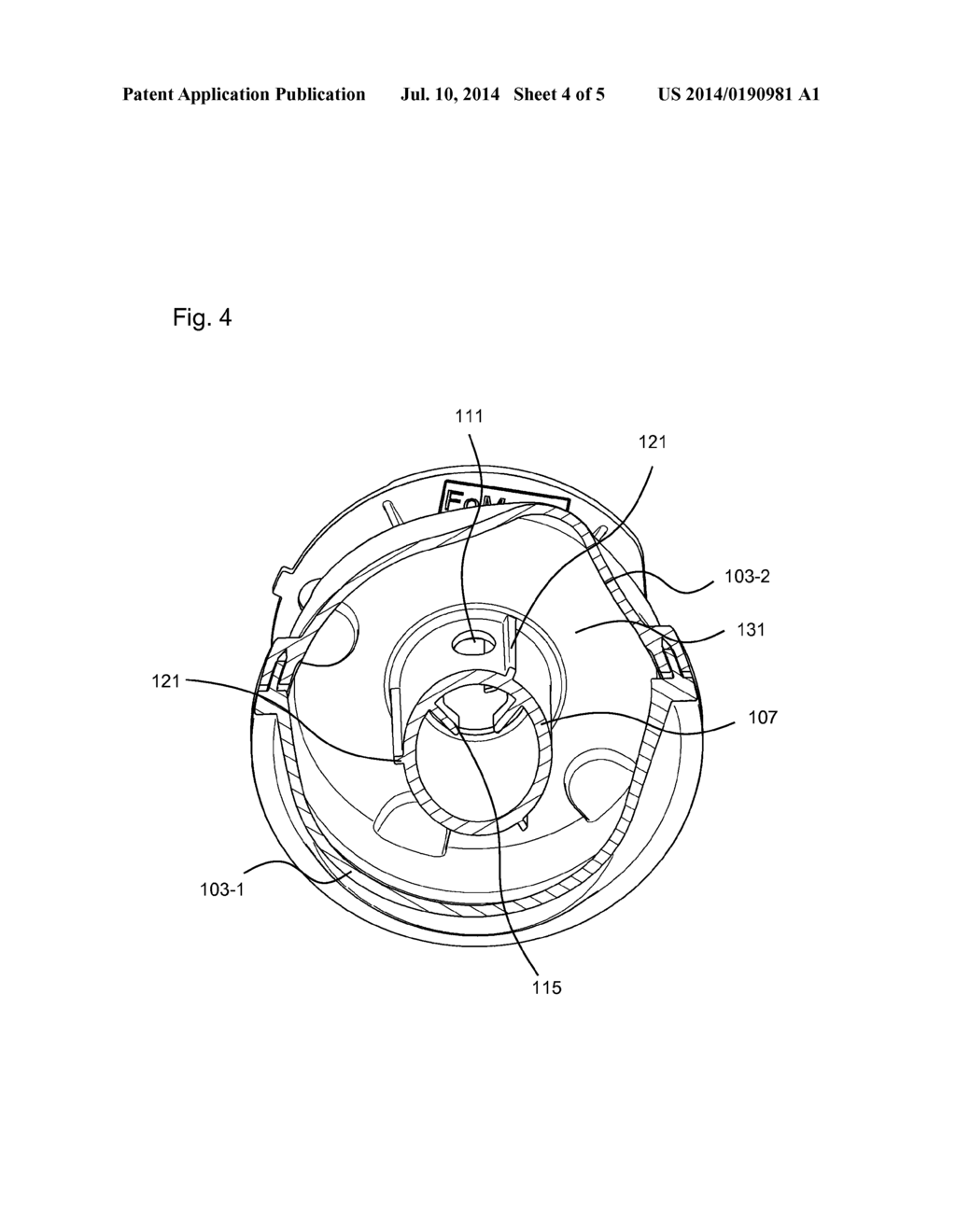 Filler Head - diagram, schematic, and image 05