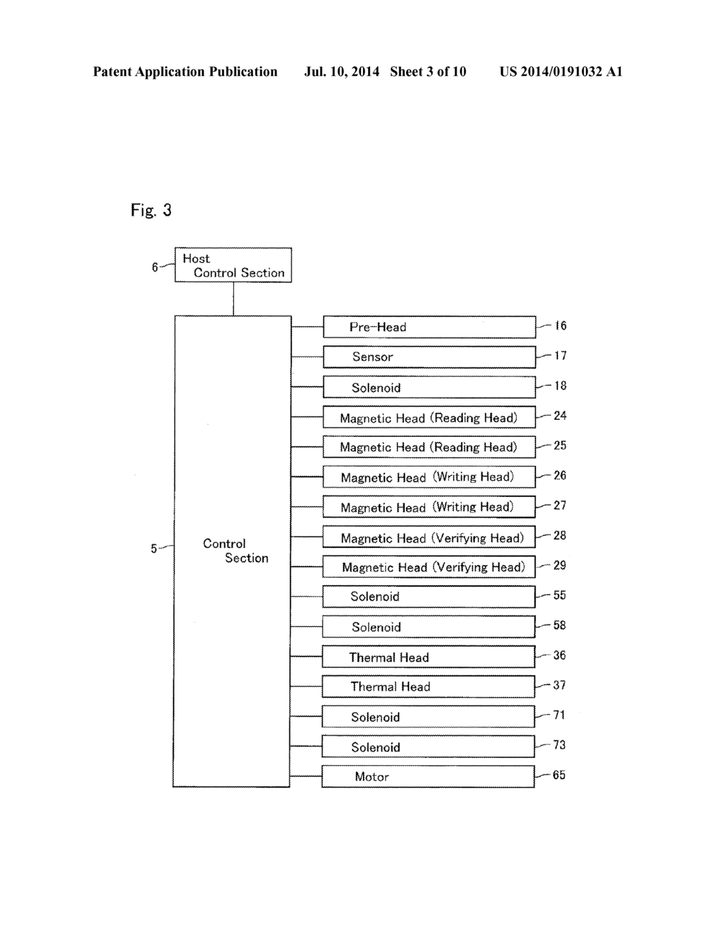 Medium Processing Apparatus and Control Method for Medium Processing     Apparatus - diagram, schematic, and image 04