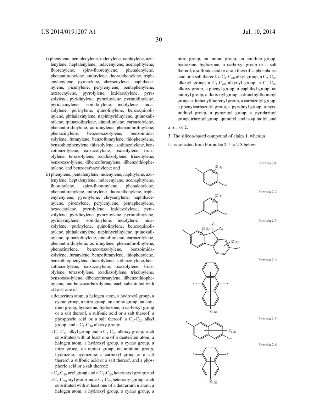 SILICON-BASED COMPOUND AND ORGANIC LIGHT EMITTING DIODE COMPRISING THE     SAME - diagram, schematic, and image 36