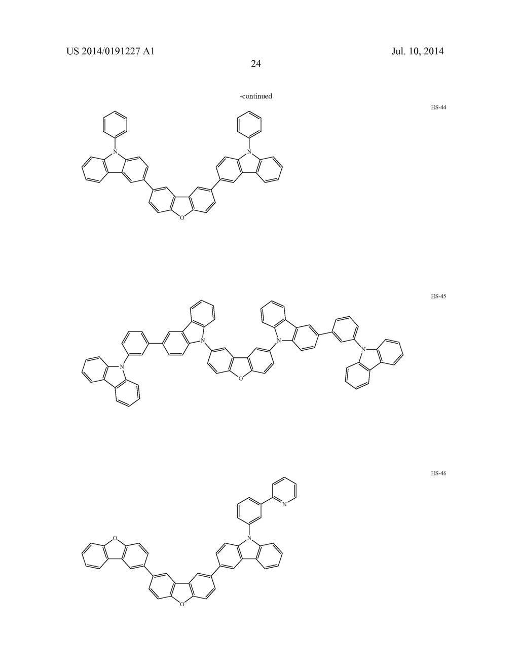 ORGANIC ELECTROLUMINESCENCE ELEMENT - diagram, schematic, and image 30