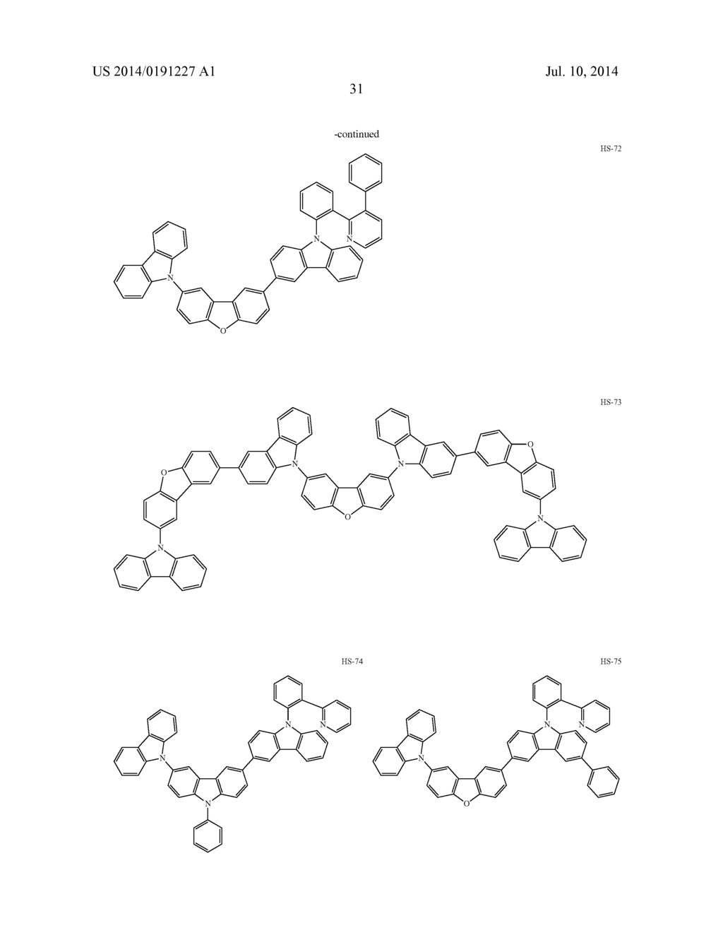 ORGANIC ELECTROLUMINESCENCE ELEMENT - diagram, schematic, and image 37