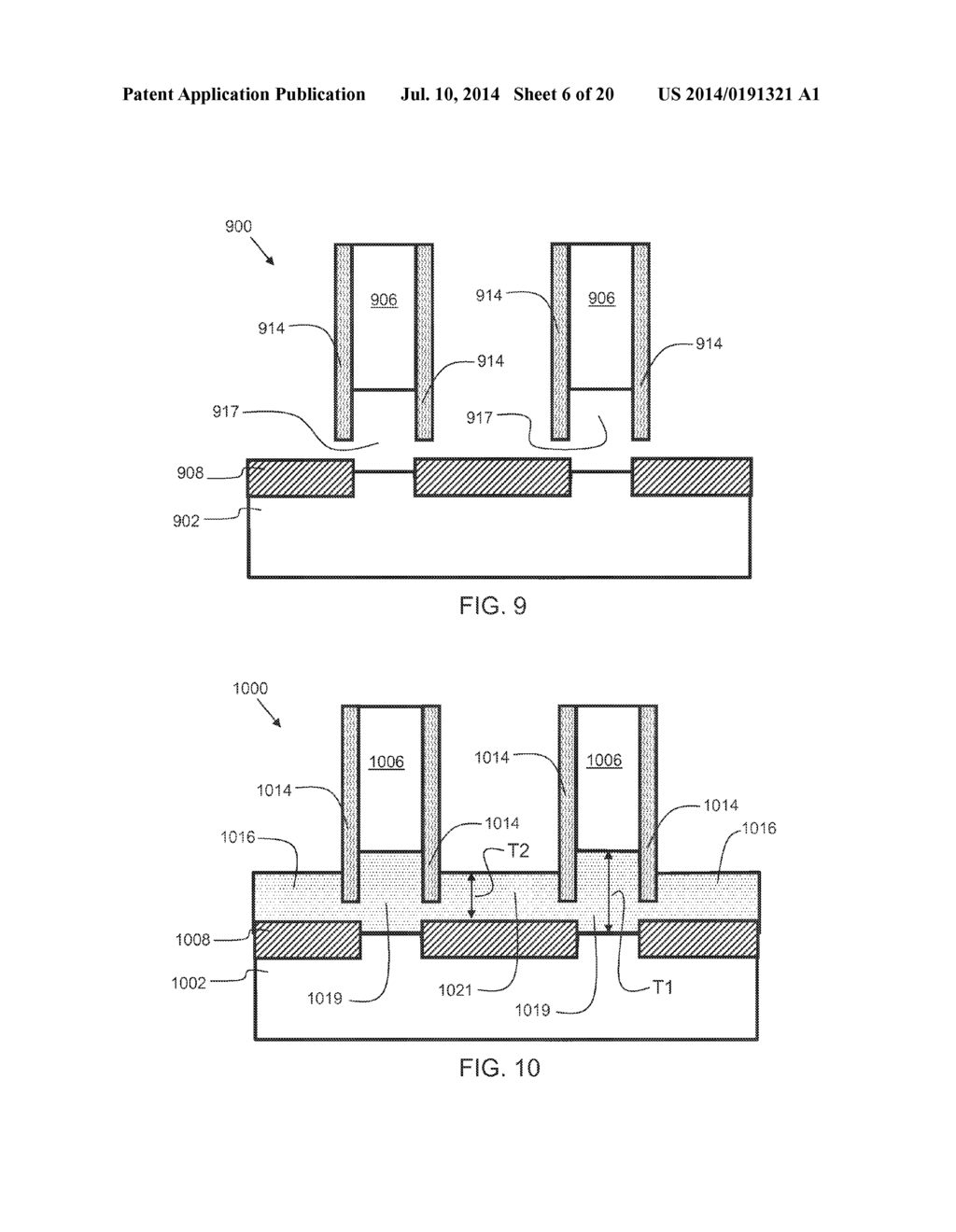 FINFET WITH DIELECTRIC ISOLATION BY SILICON-ON-NOTHING AND METHOD OF     FABRICATION - diagram, schematic, and image 07