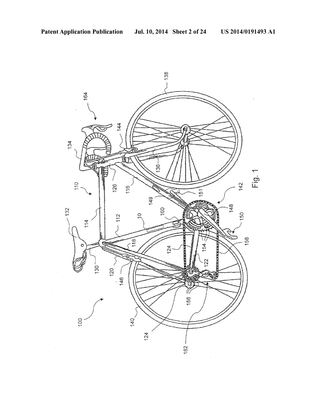 BICYCLE ON-BOARD DEVICE AND RELATED SUPPORT AND MOUNTING METHOD - diagram, schematic, and image 03