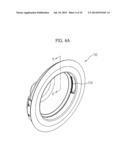 WASHING MACHINE AND METHOD OF MANUFACTURING DOOR THEREOF diagram and image