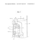 WASHING MACHINE AND METHOD OF MANUFACTURING DOOR THEREOF diagram and image