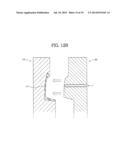 WASHING MACHINE AND METHOD OF MANUFACTURING DOOR THEREOF diagram and image