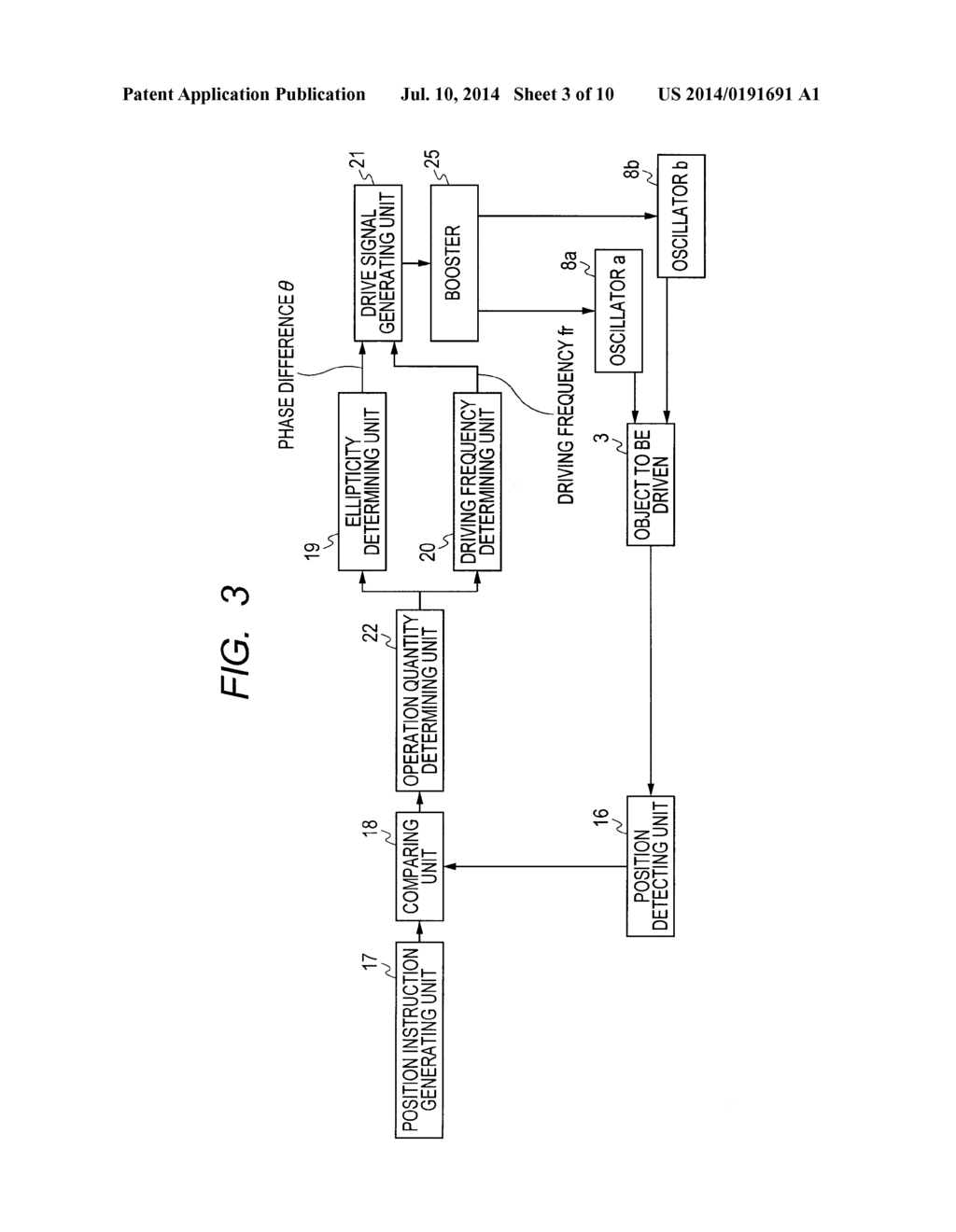 CONTROL APPARATUS OF VIBRATION-TYPE ACTUATOR AND CONTROL METHOD OF     VIBRATION-TYPE ACTUATOR - diagram, schematic, and image 04