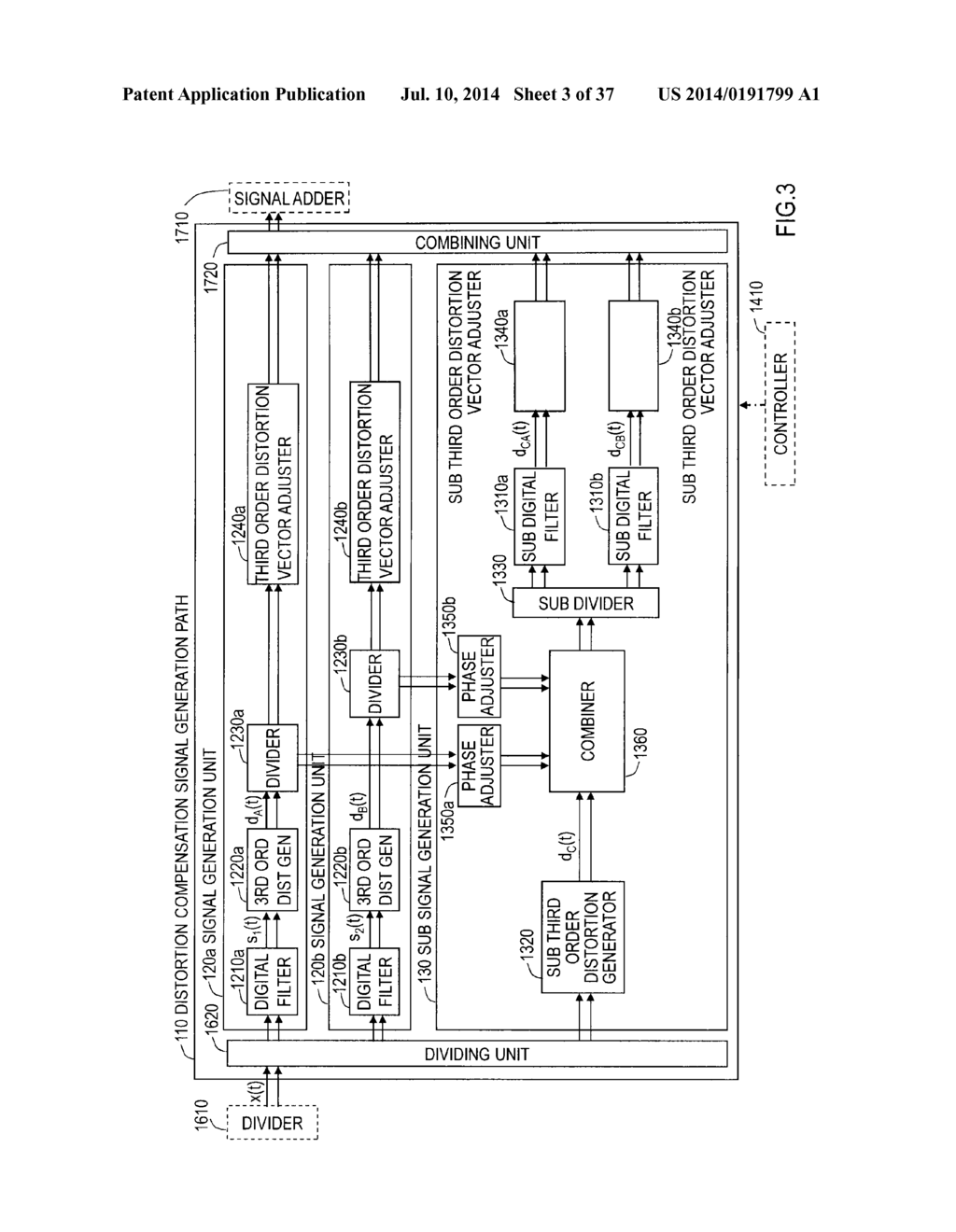 PREDISTORTER AND PREDISTORTER CONTROL METHOD - diagram, schematic, and image 04