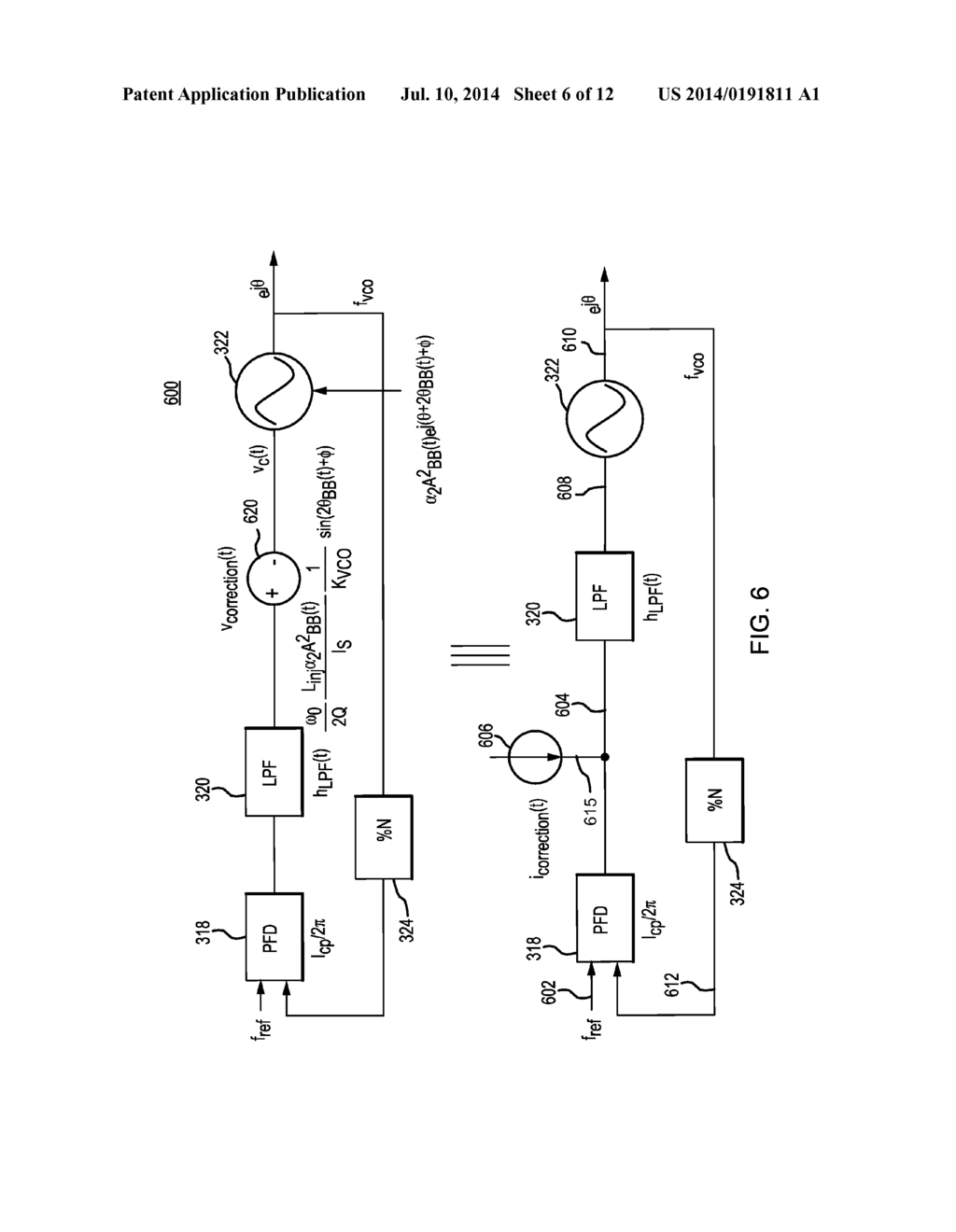 INTEGRATED CIRCUIT WITH CALIBRATED PULLING EFFECT CORRECTION - diagram, schematic, and image 07