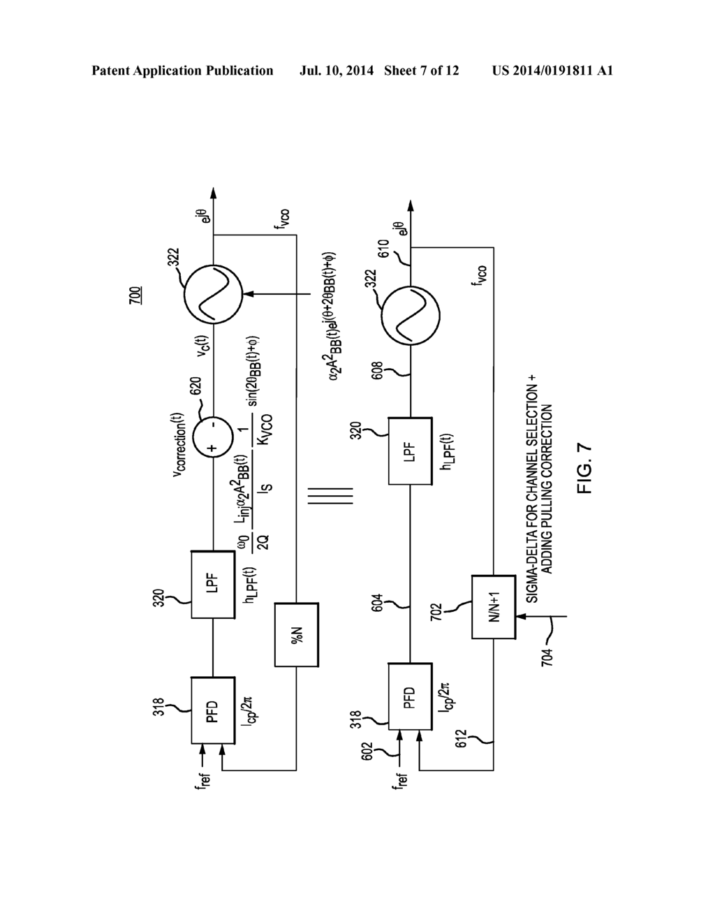 INTEGRATED CIRCUIT WITH CALIBRATED PULLING EFFECT CORRECTION - diagram, schematic, and image 08