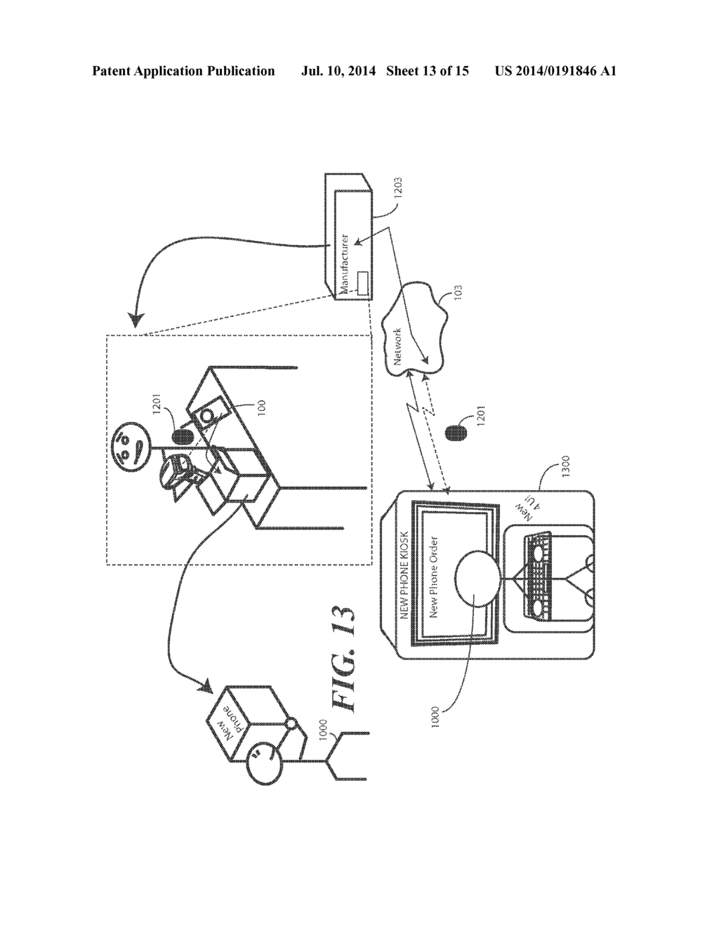 MOBILE DEVICE WITH RFID CAPABILITY AND CORRESPONDING BOOT SEQUENCE - diagram, schematic, and image 14