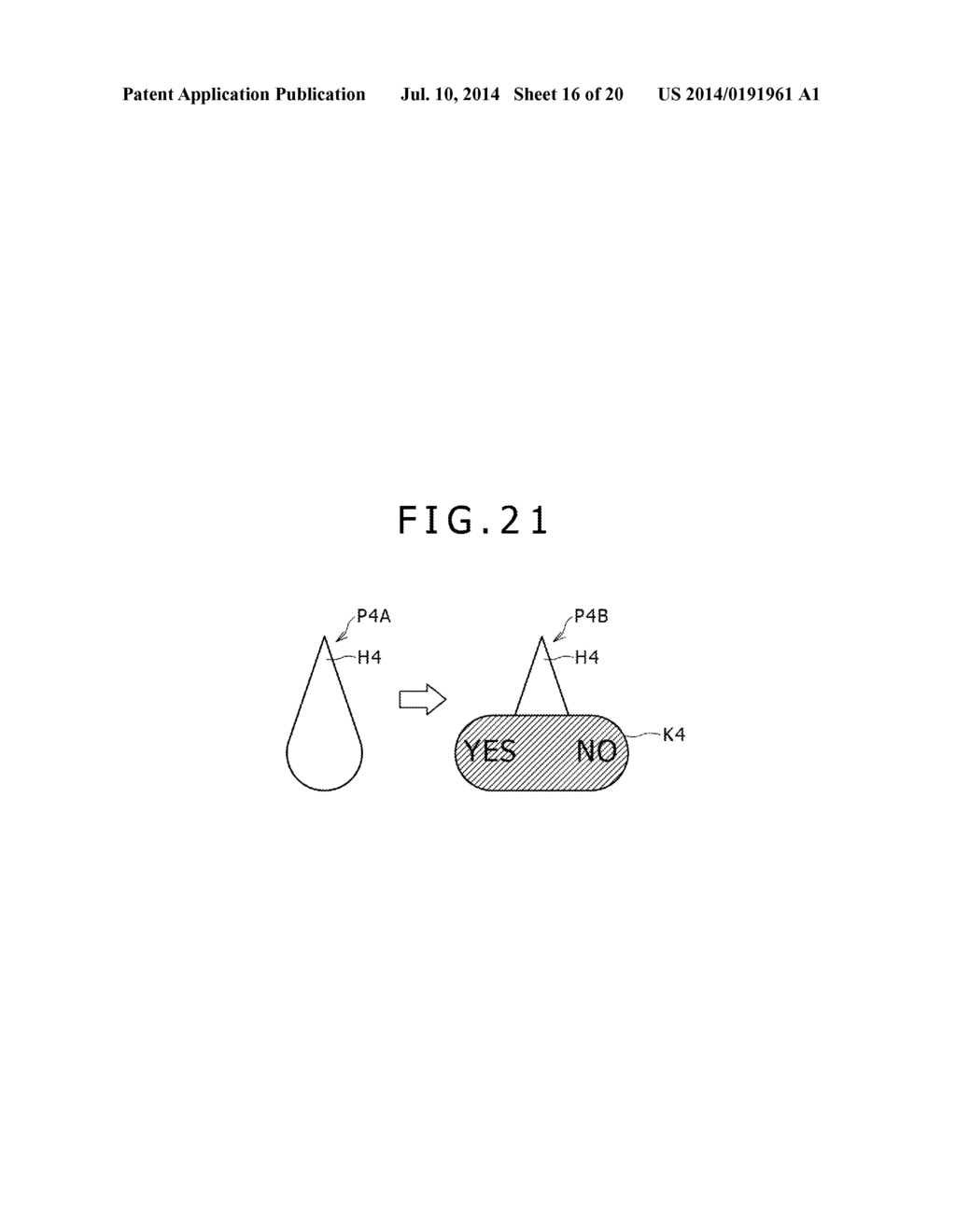 POINTER DISPLAY DEVICE, POINTER DISPLAY/DETECTION METHOD, POINTER     DISPLAY/DETECTION PROGRAM AND INFORMATION APPARATUS - diagram, schematic, and image 17