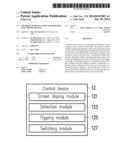 METHOD AND DEVICE FOR CONTROLLING ELECTRONIC DEVICE diagram and image