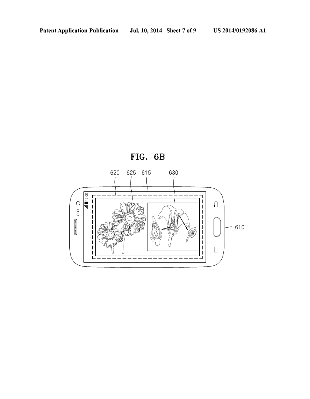 CAMERA-BASED DEVICE AND METHOD OF AUGMENTING DATA DISPLAYED ON A DISPLAY     DEVICE USING THE CAMERA-BASED DEVICE - diagram, schematic, and image 08