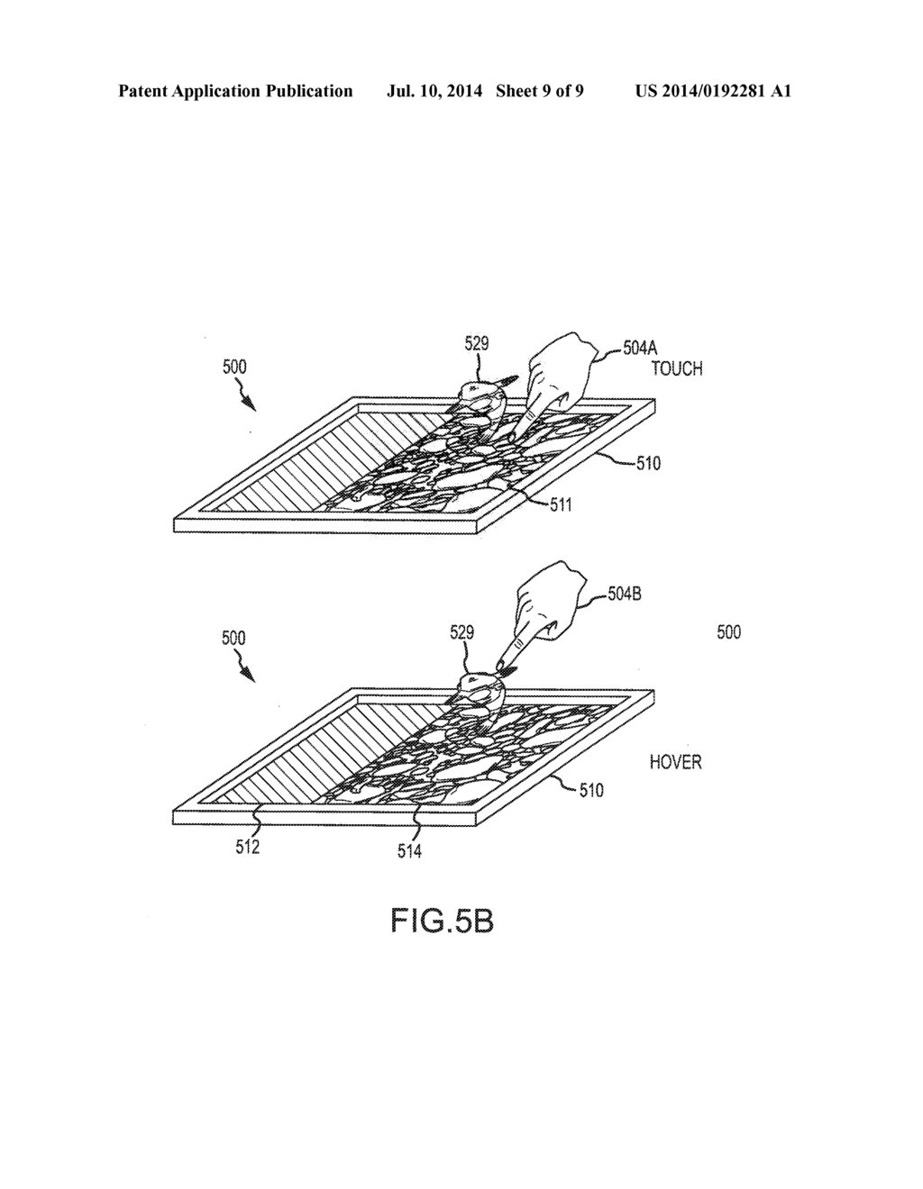 SWITCHING DUAL LAYER DISPLAY WITH INDEPENDENT LAYER CONTENT AND A DYNAMIC     MASK - diagram, schematic, and image 10