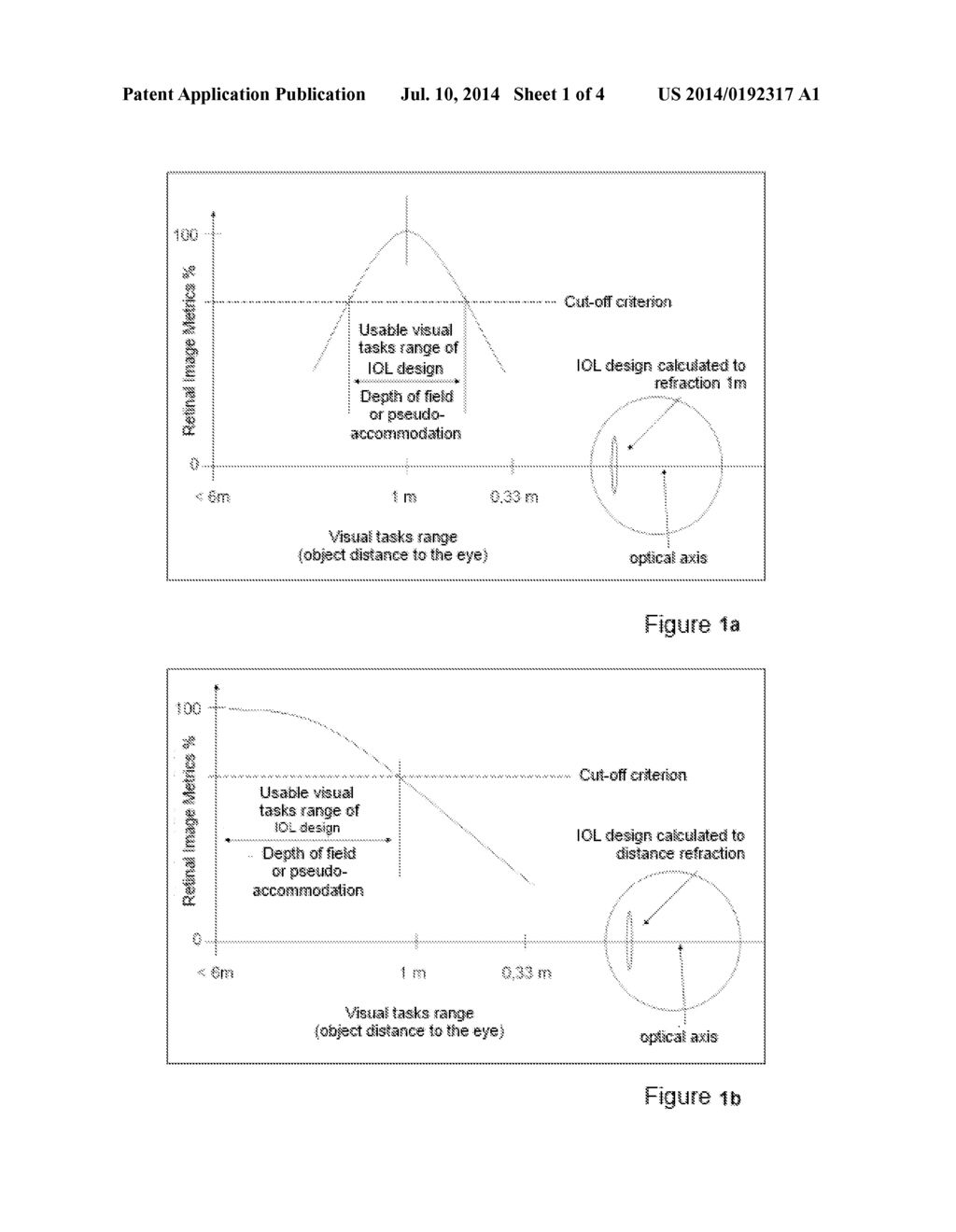 METHOD FOR THE PRE-OPERATIVE SELECTION OF AN INTRAOCULAR LENS TO BE     IMPLANTED IN AN EYE - diagram, schematic, and image 02