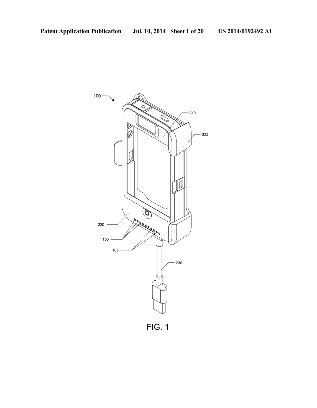 ELECTRONIC DEVICE CASE - diagram, schematic, and image 02