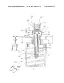 SYSTEMS USING A LEVITATING, ROTATING PUMPING OR MIXING ELEMENT AND RELATED     METHODS diagram and image